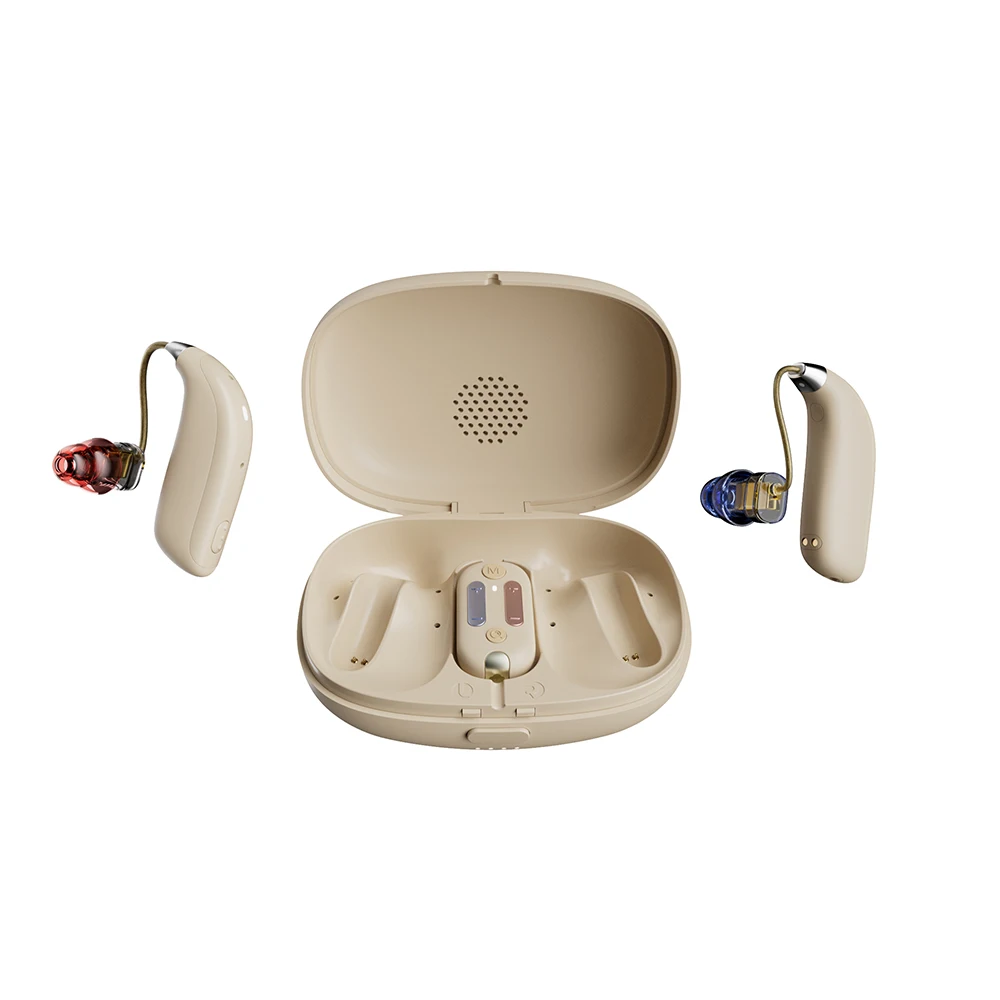 Manufacturer Good quality Ultra-Small In-Ear Hearing Aid for Discreet Appearance Long-Range Bluetooth Hearing Aid