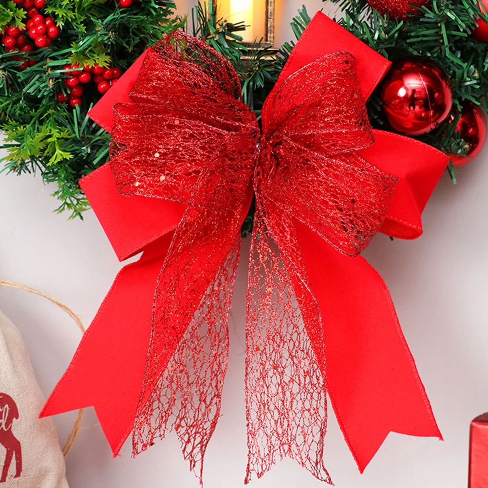 

Christmas Wreath Ornament Garland Decorative Lights Artificial Tree Supplies Home Xmas Party Door Hanging Soft Premium Material