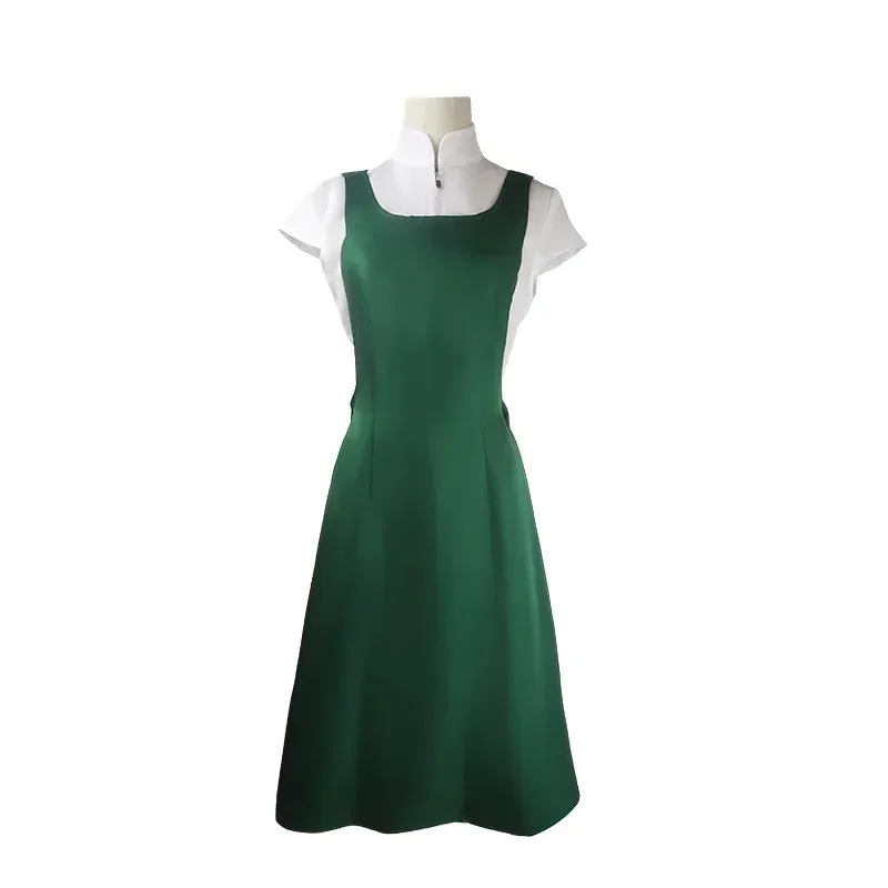 Anime Uzumaki Kushina 코스프레 드레스 Hokage의 엄마 의상 애니메이션 빨간 가발 헤드 기어 할로윈 카니발 의상