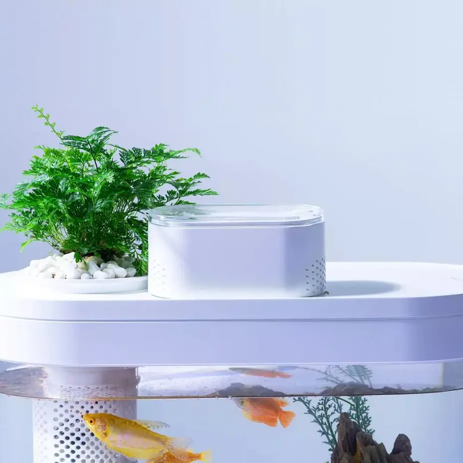 Fish Tank Pro Smart Feeder Wi-Fi Smart Box APP التحكم الذكي عن بعد التغذية التلقائية