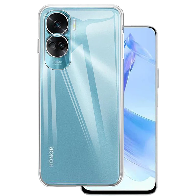 Clear Silicone Soft TPU Case For Huawei Honor 90 50 60 SE 70 Lite Pro X9A X8 X8A X7 X7A X6 X40i X50i Ultra Thin Shell Bumper