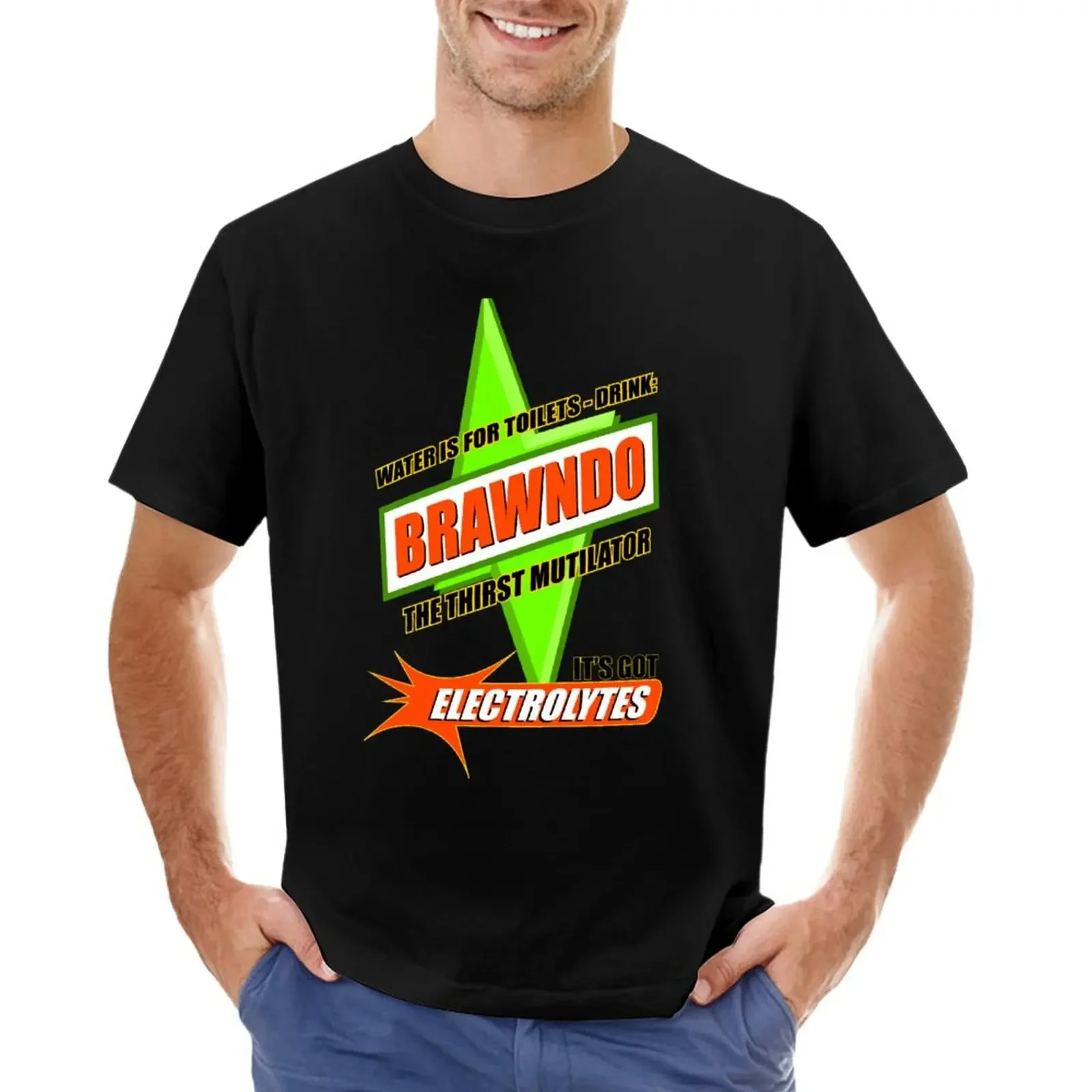 Water is for Toilets Drink Brawndo T-shirt Aesthetic clothing vintage clothes summer clothes oversized t shirt men