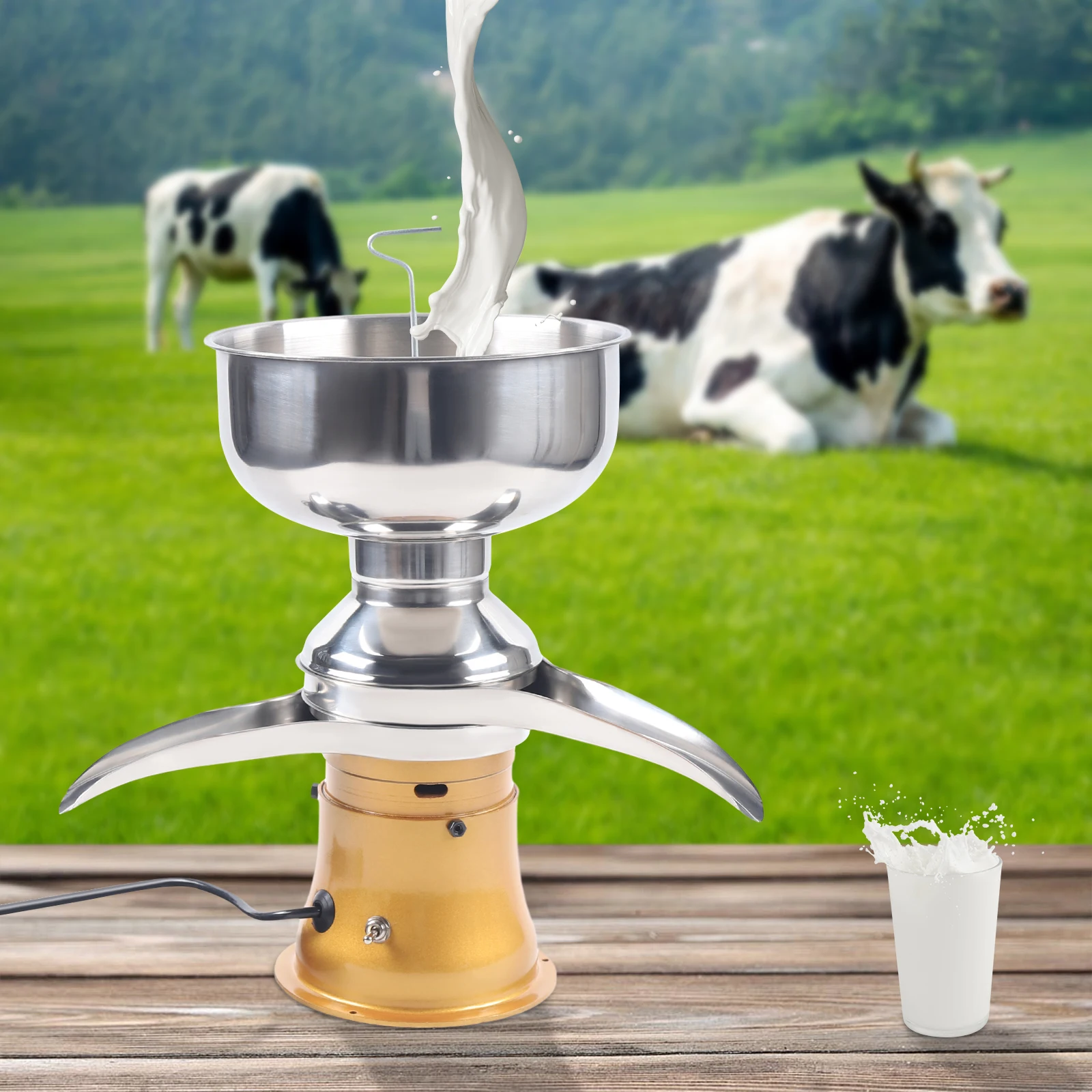 Elektrikli Süt Santrifüj Ayırı - Ice Cream Maker Electric incelemesi ve fiyatı