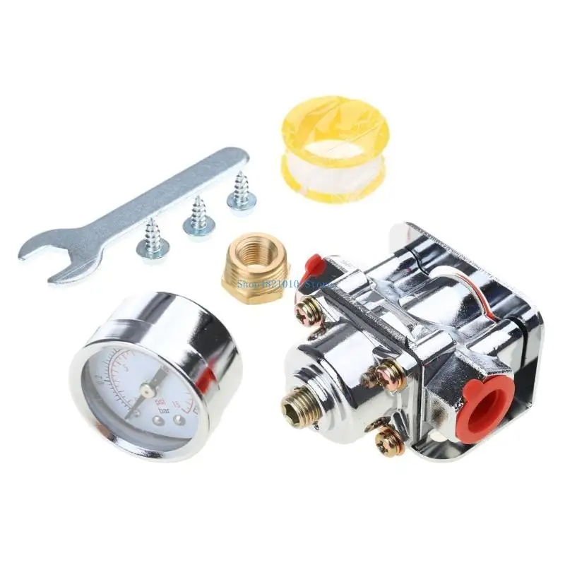 منظم ضغط الوقود T3LF مع مقياس الزيت 3/8 بوصة تركيب المكربن ​​Carb 1-4PSI 12-804 4.5-9PSI 12-803 استبدال