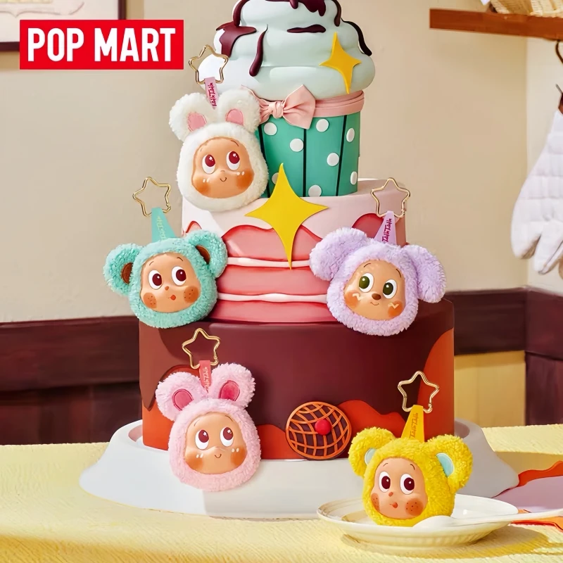 

Новый хит продаж, подлинная сумка для наушников Popmart Star People Delicious Moment Series, слепая коробка-сюрприз, милый кулон, коллекция, подарок