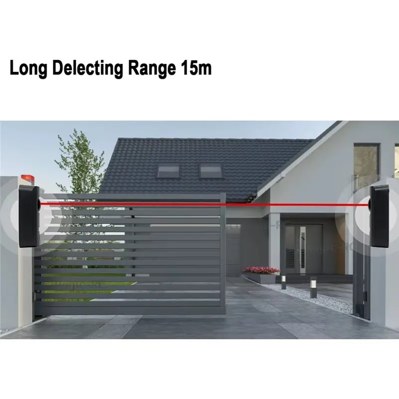【RECOMENDAR】Automatic Garage Door Gate For Gates Security Infrared Sensor Photocell Motion Detector 12/24V