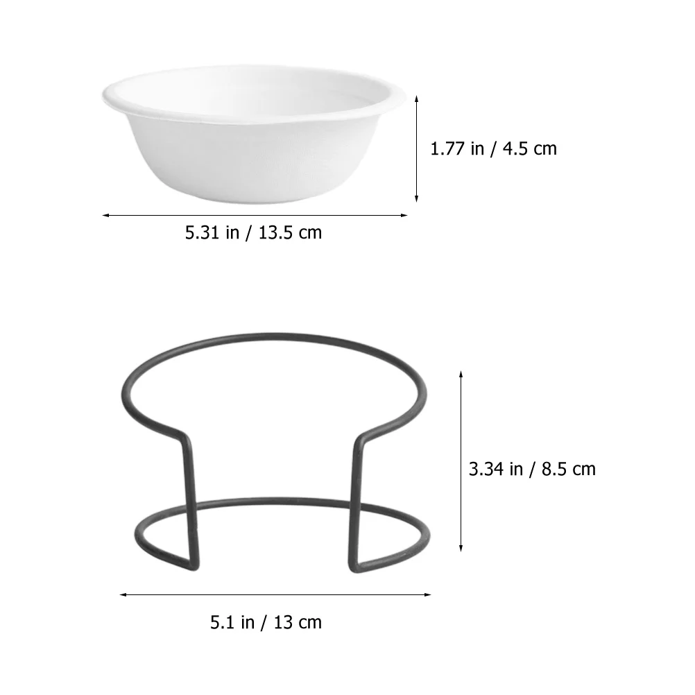 

1 set Disposable Cat Bowls For Cats Dogs Kitten Puppy Feeding Water Dish Food Bowl Smooth Portable Pet Feeding Bowl Pet Supplies