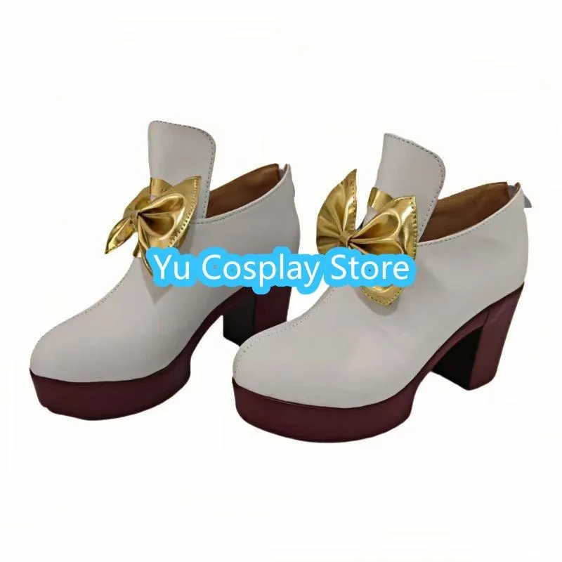 유 코스프레 스토어 아이덴티티 V 바이올리니스트 하이힐 코스프레 신발 애니메이션 코스프레 신발 부츠 할로윈 의상 소품