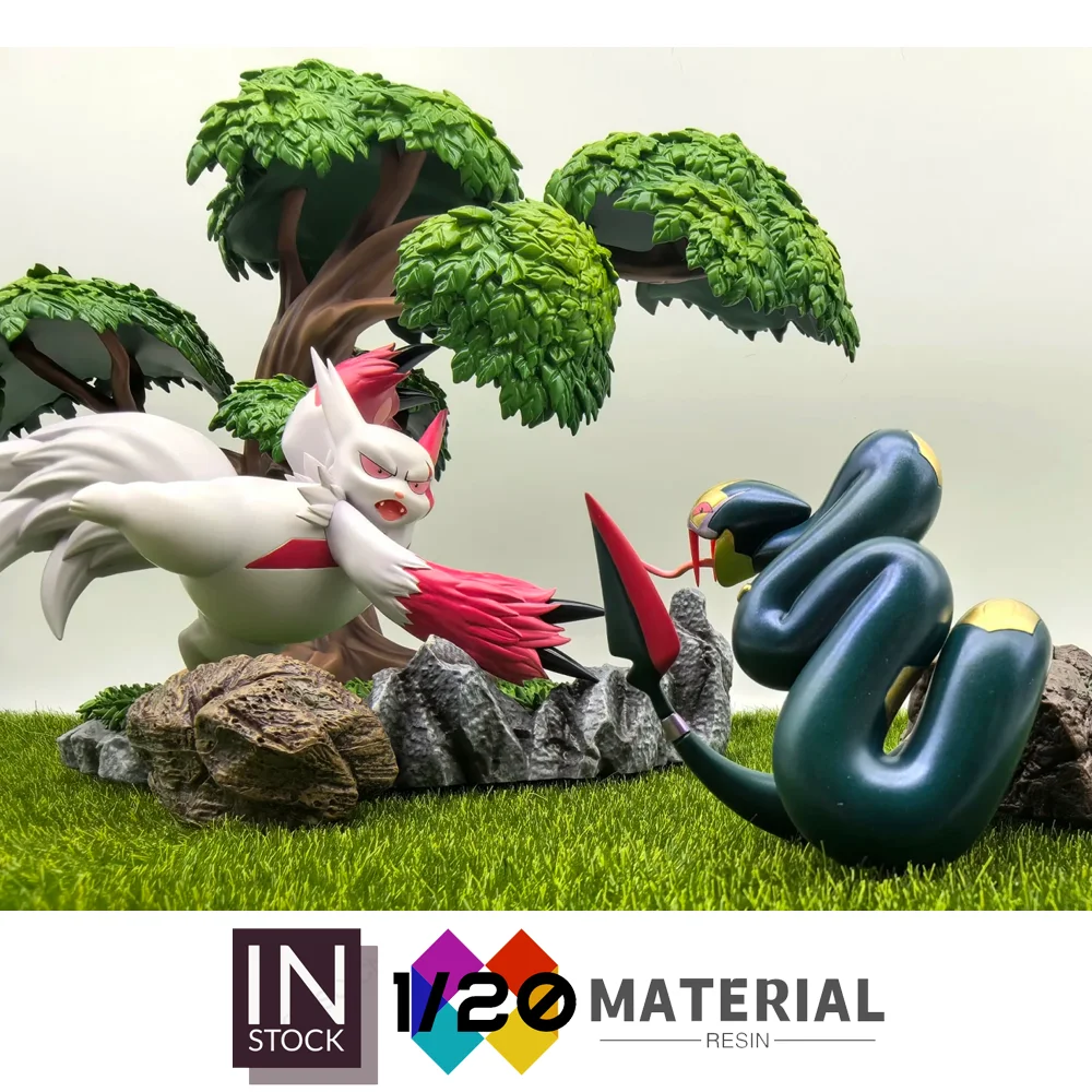 [В наличии] Масштаб смолы 1/20 World [EC] — Zangoose & Seviper & Pikachu