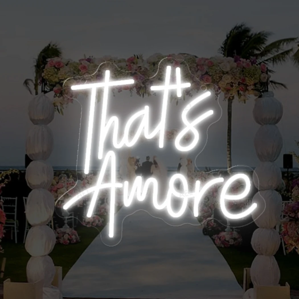 That is Amore Neon Sign Light For Wedding Decor Lamp Bedroom Birthday Bachelorette Party Home Room Wall Decoration Neon Light