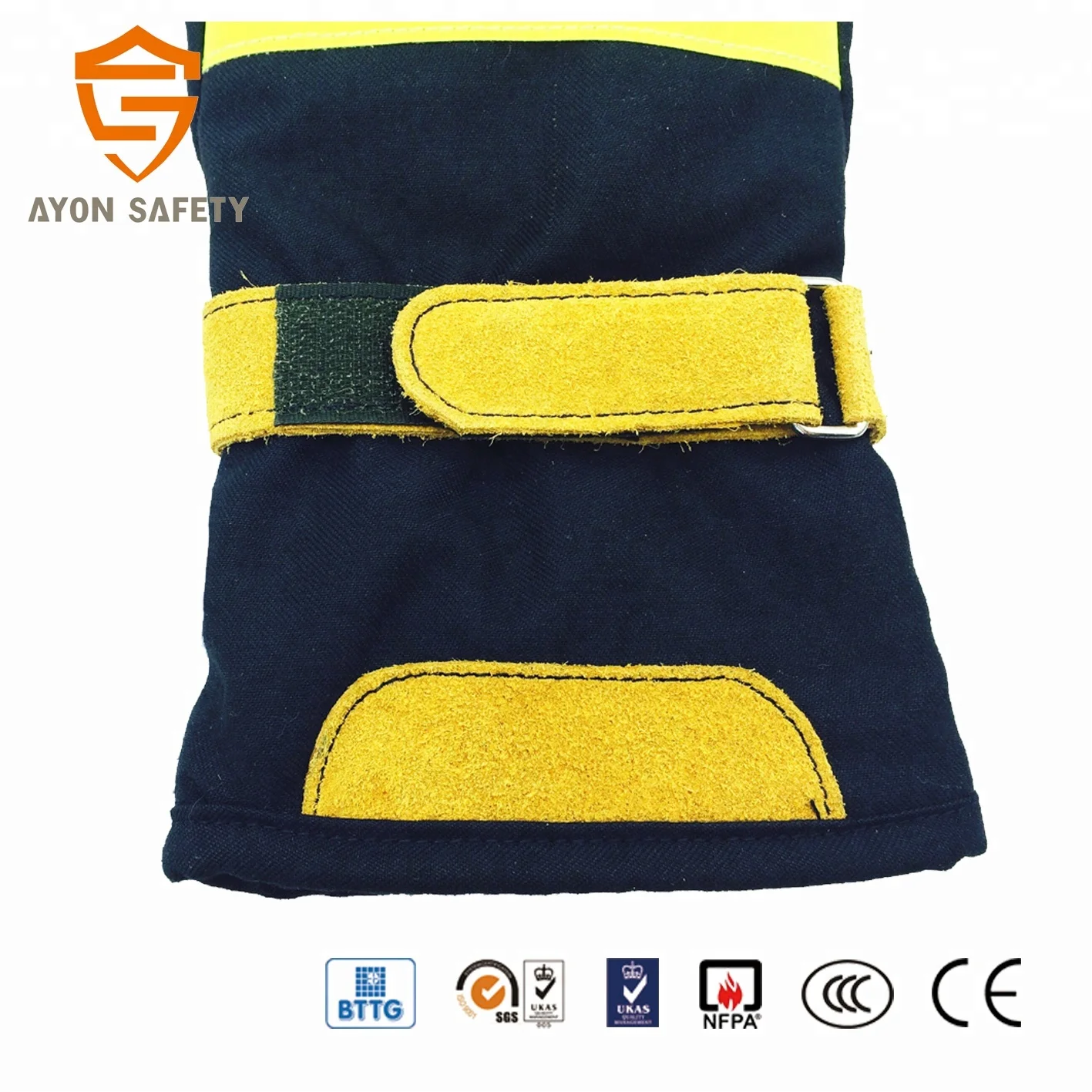 High Quality Fire Fighting Flame Protection Bodyguard Equipment Impact Gloves