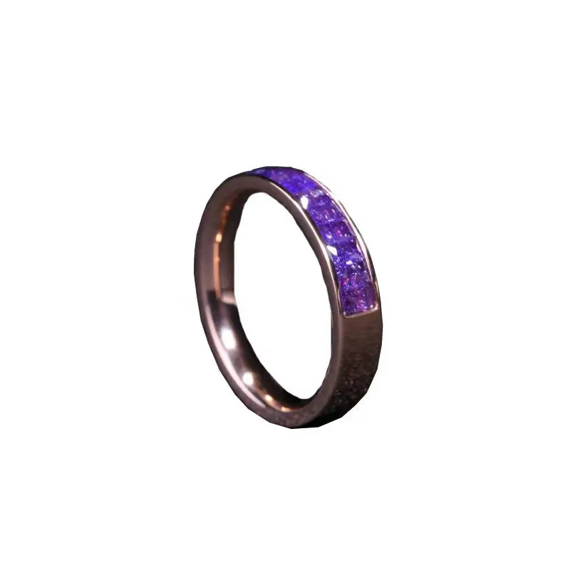 Anime Mo Dao Zu Shi Jiang Cheng Purple Ring Grandmaster of Demonic Cultivation Zinc Alloy Figure Finger Ring Cosplay Toys Gifts