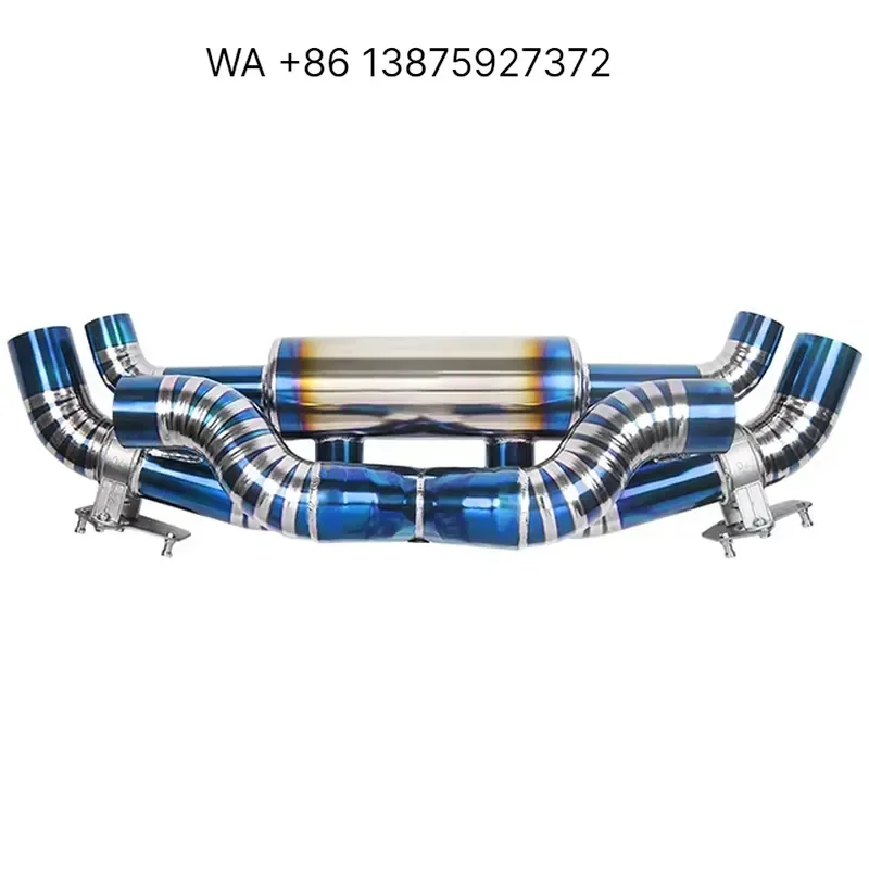 Wmwmnu for KYOSTAR Racing Titanium Catback Exhaust System for 2019+ 911 992 Carrera Targa 4 S 4S 3.0TT with Valve Tip