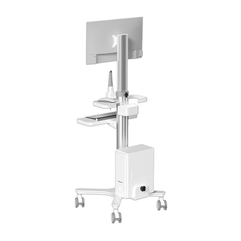 عربة متحركة لعيادة الأسنان LK-W17 لكاميرا الأسنان والماسح الضوئي ثلاثي الأبعاد