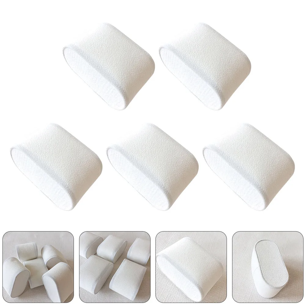 

Набор из 5 подушек-держателей для демонстрации часов и украшений: элегантные подставки для браслетов, цепочек и ювелирных изделий