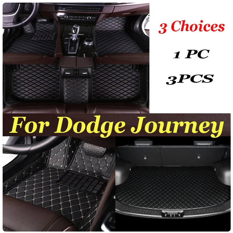 

Car Floor Mats For Dodge Journey Fiat Freemont 2011~2019 7seat Waterproof Tapetes Para Automovil Car Matts Floor Car Accessories