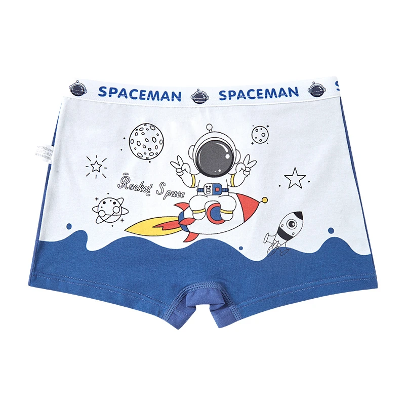 4PCS Underpants Boy Cute Briefs for Boys Pure Cotton Children\'s Panties Boxers Cartoon Boys\' Underwear Shorts Boxer Underwears