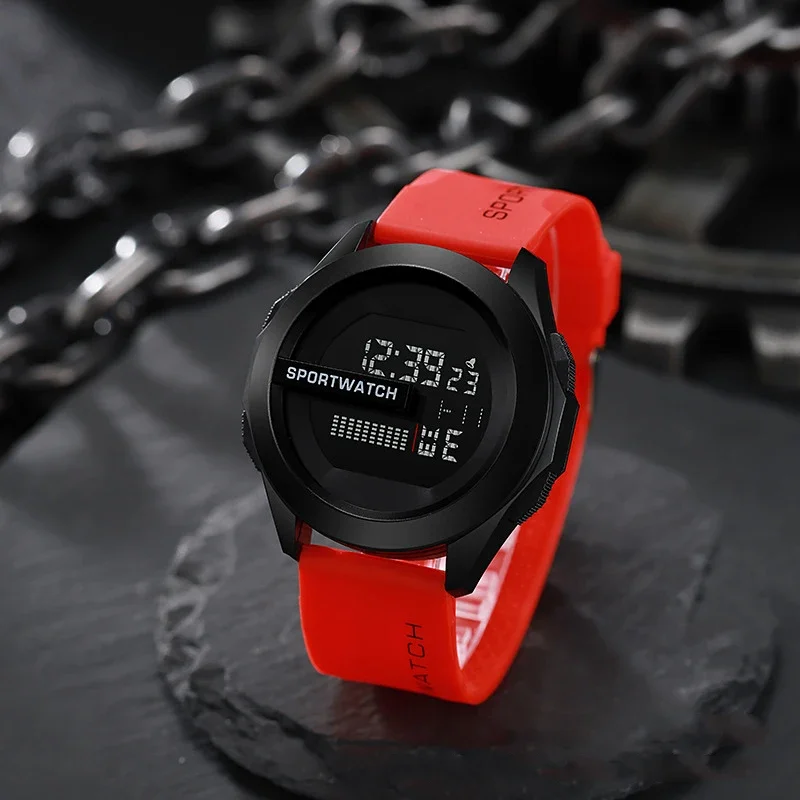 Sport Watch for Man Luxury Digital Wristwatch Stopwatch Luminous with Date Week Original Waterproof Clock 시계 Relogio Reloj