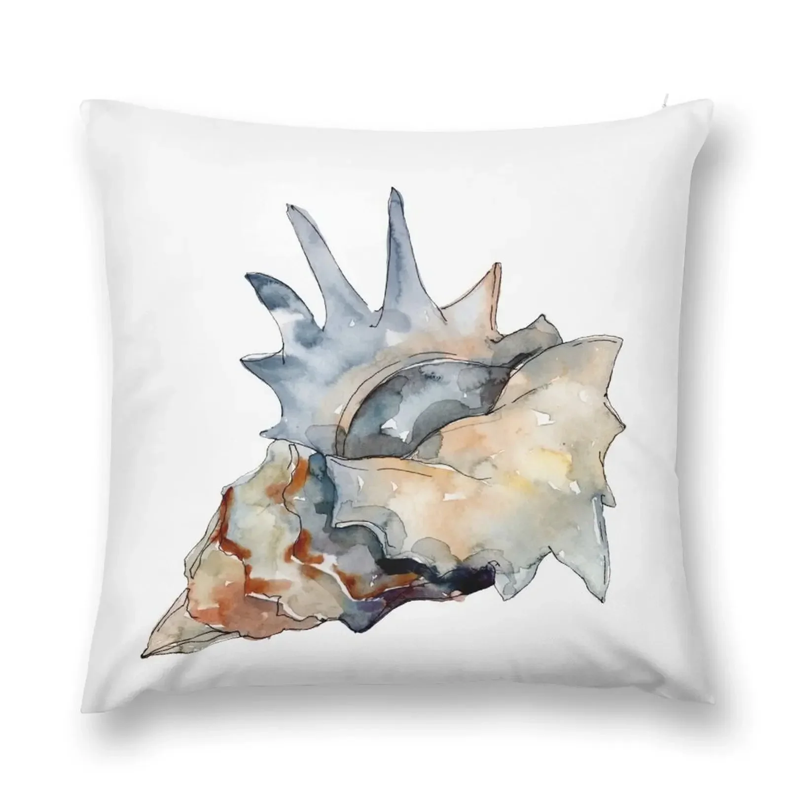 SeaShell 1 Throw Pillow Cushion Cover Luxury anime girl pillow