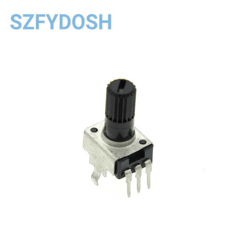 Type RV09 long Handle Curved Foot Horizontal Side Adjustment 1K/2K/5K/10K/50K/100K  WH09 Volume Potentiometer