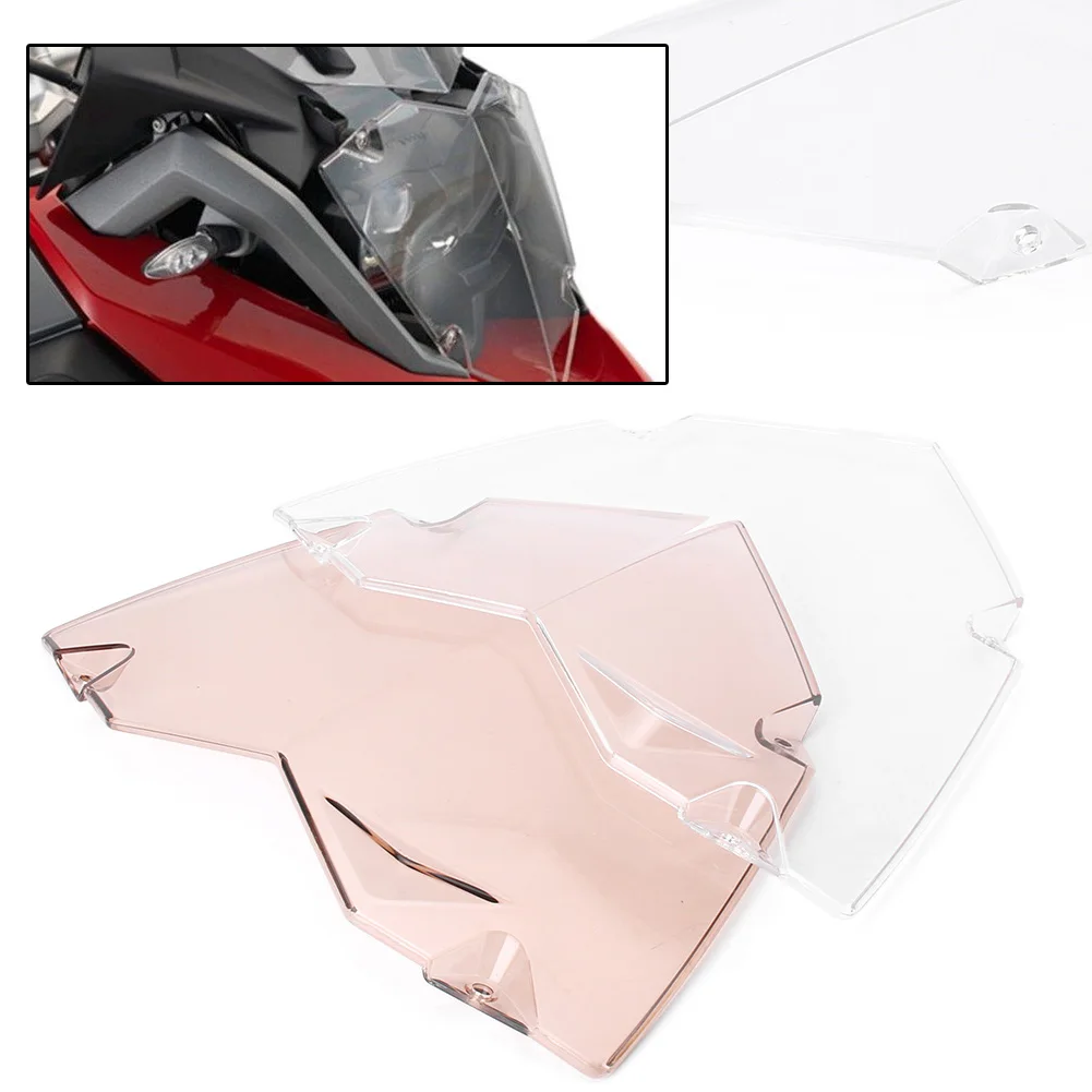 

Brown Transparent Front Headlight Protector Guard For BMW R1200GS WC 2013 2014 2015 2016 2017 & ADV WC 2014 2015 2016 2017