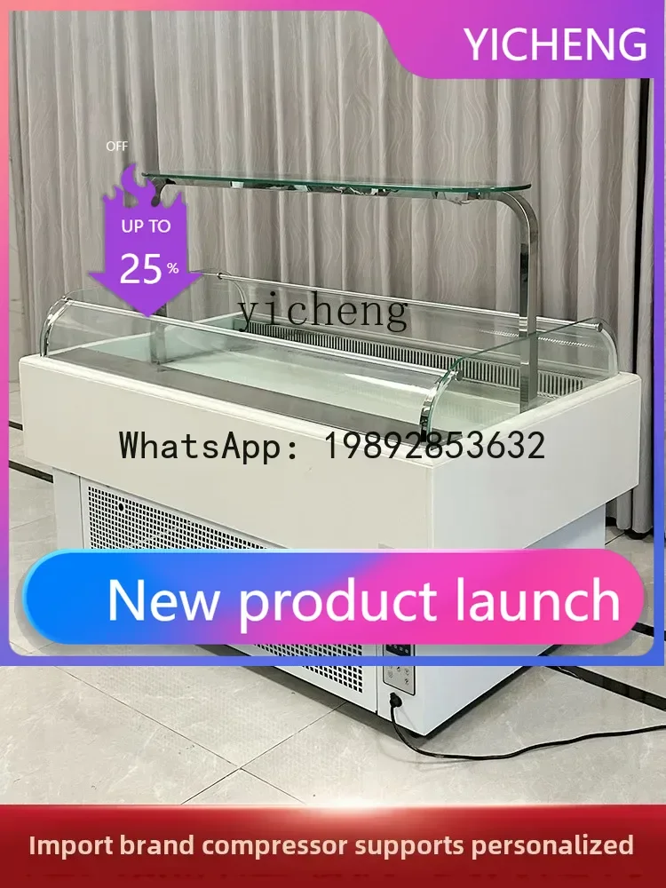 H26 open sandwich cabinet cake dessert display cabinet open refrigerator commercial