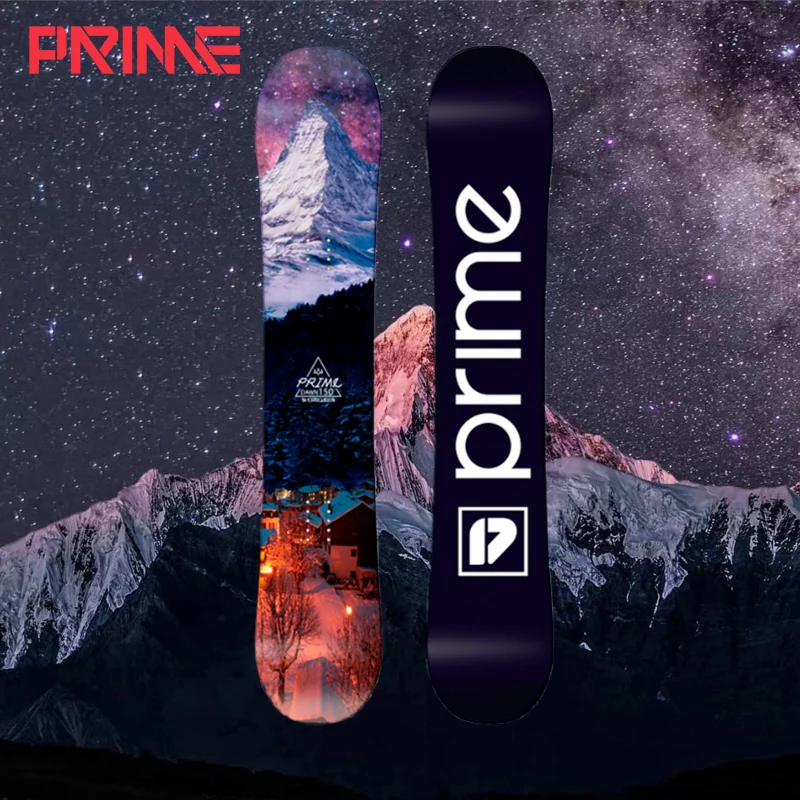 PRIME Snowboard Beginner All-around Snowboard 8 Styles 163cm Adult Men Women Winter Outdoor Free Skiing Equipment