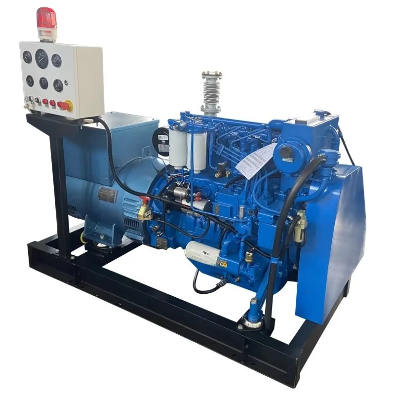 High Performance Engine 40/50/64 KW Marine Generator Set High Quality Generator on Board the Ship