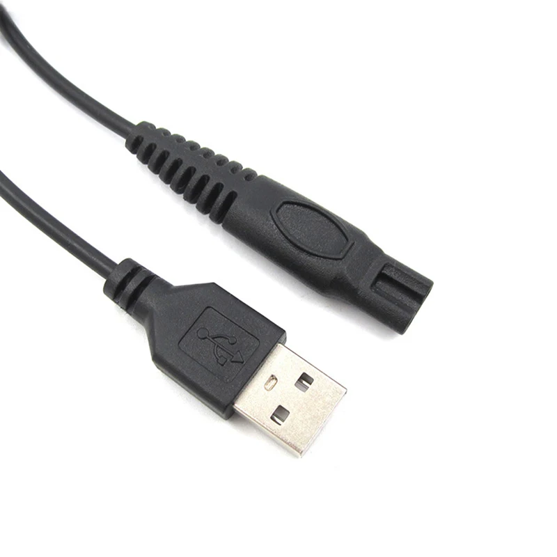 1pc USB Charging Plug Cable Adapter Electric Shaver USB Charging Cable Power Cord Charger Electric Adapter Plug Charging
