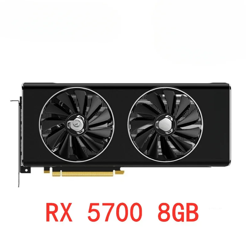 RX5700 8GB XT Graphics Card GPU AMD  5700 Video Cards  Desktop PC Screen Card Computer Game Map Gaming graphics