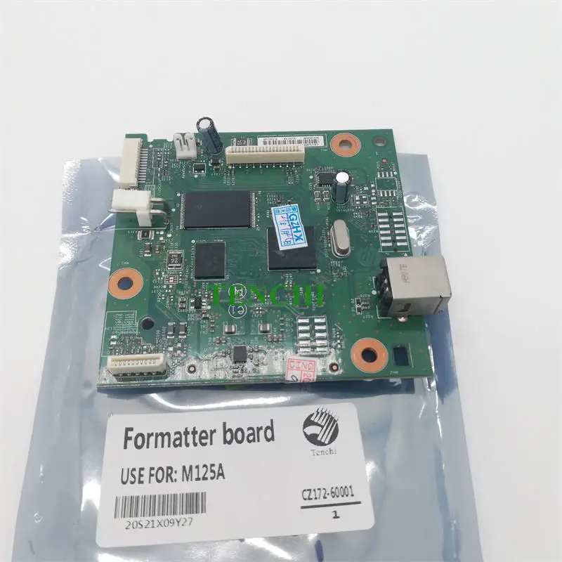 New Formatter Logic Main Board MainBoard PCA ASSY For HP Laserjet M125 M125A 125 125A Laser Jet Pro MFP M125RA CZ172-60001