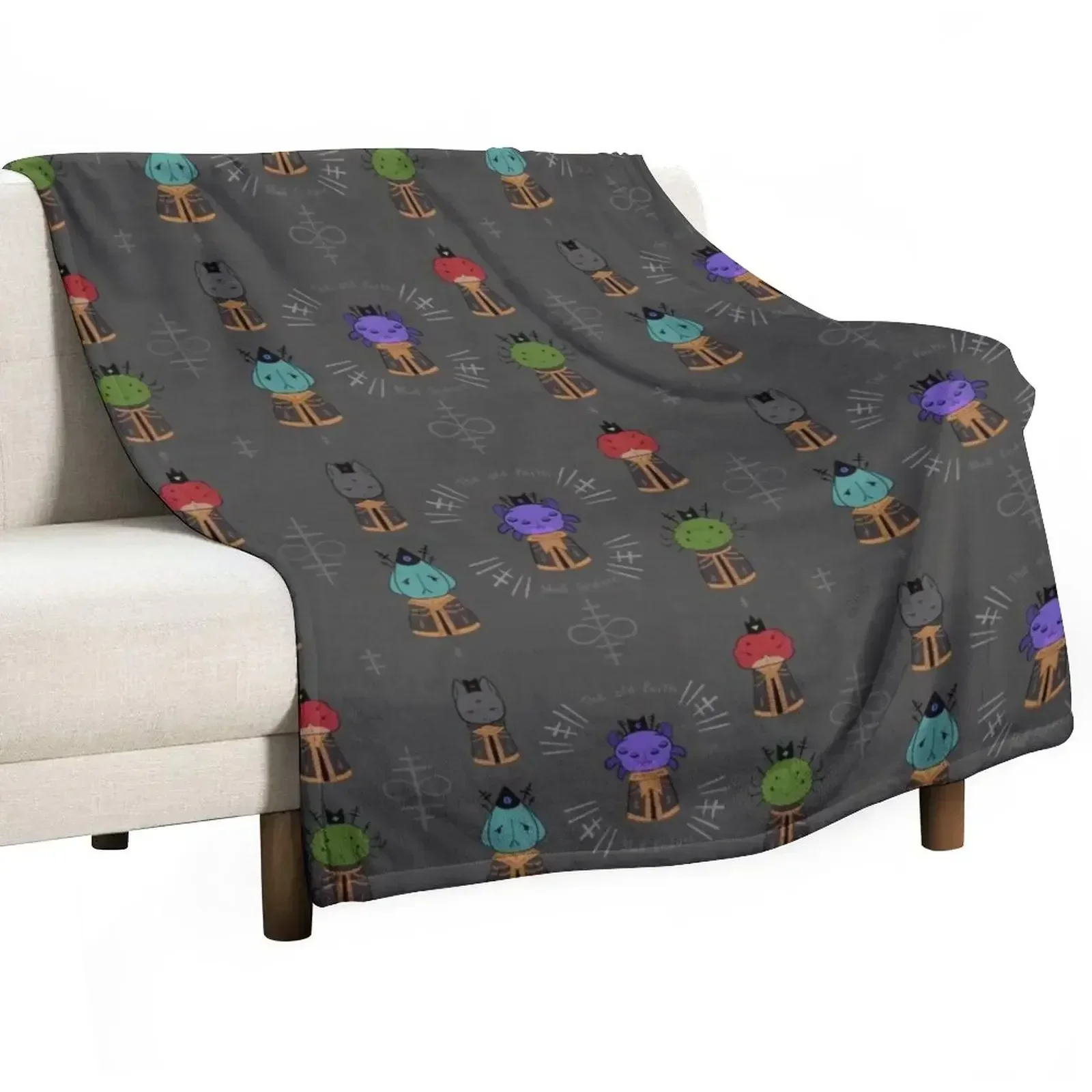 The Old Faith Shall Endure Throw Blanket Bed covers Sofa Blankets