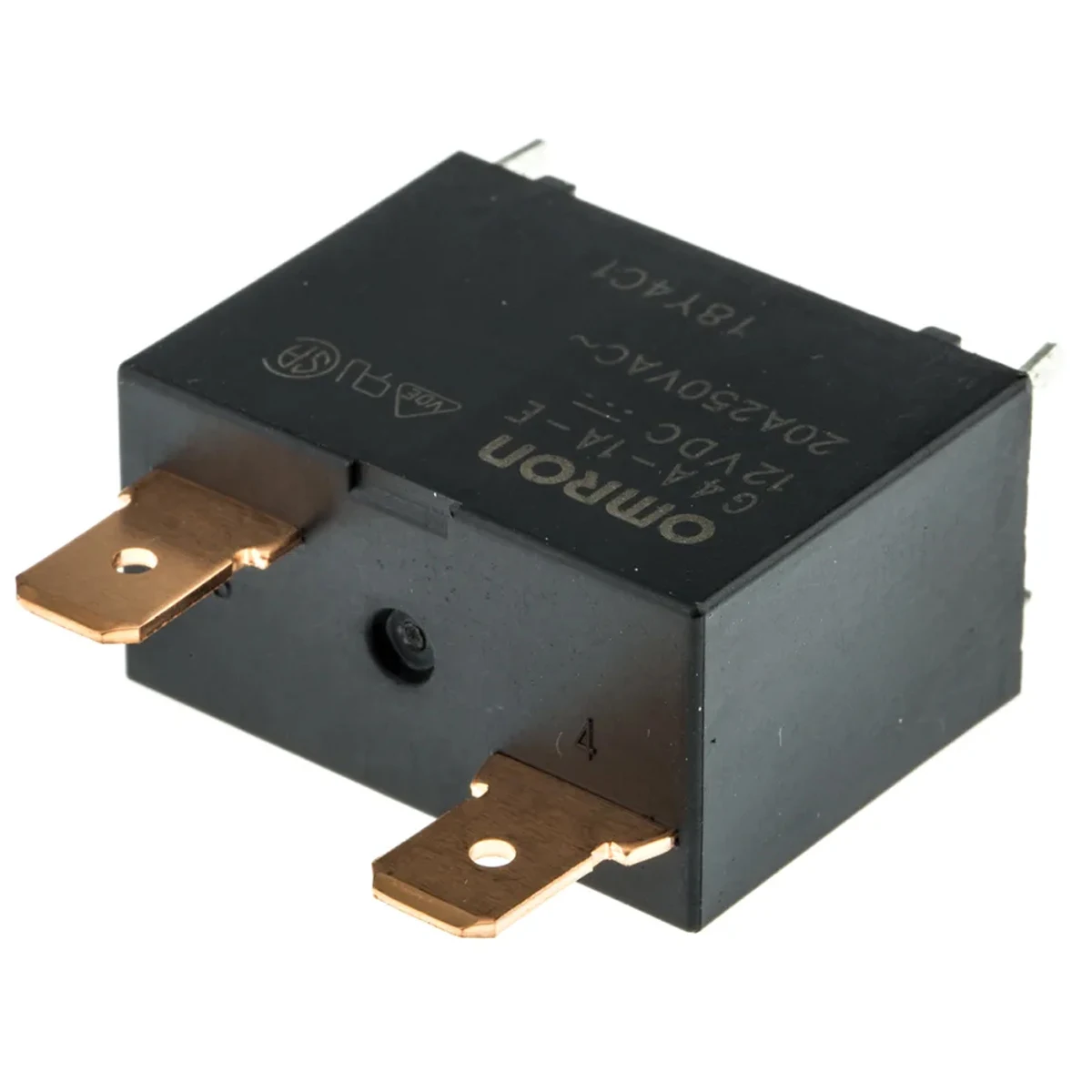 10 Uds original G4A-1A-E DC12 DC24 G4A-1A-E-12VDC G4A-1A-E-24VDC 4 pines 20A 12V 24V relé GEN PÚSO SPST complemento, 15,7x30,1mm