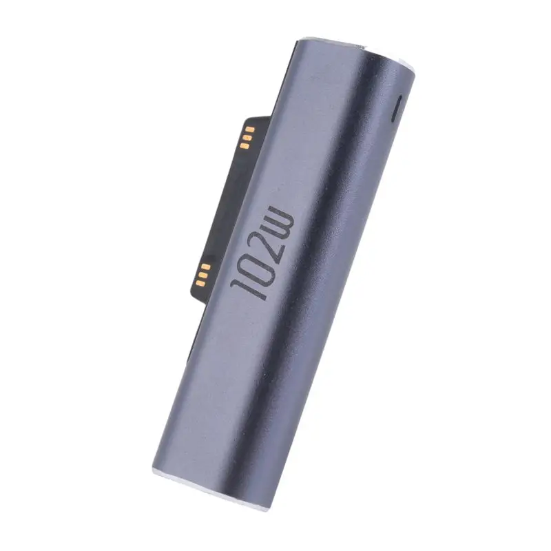 Convertidor de enchufe de carga rápida USB C tipo C PD AEE9-102W para Surface Pro 3 4 5 6 7 8 Go para Surface Book 1 2 3