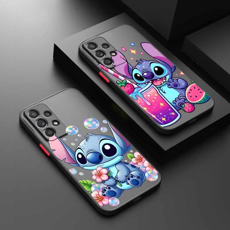 

Cartoon Cute Stitch For Samsung A56 A55 A54 A53 A36 A34 A33 A32 A31 A26 A25 A24 A23 A22 A21S A17 A15 A07 Phone Case