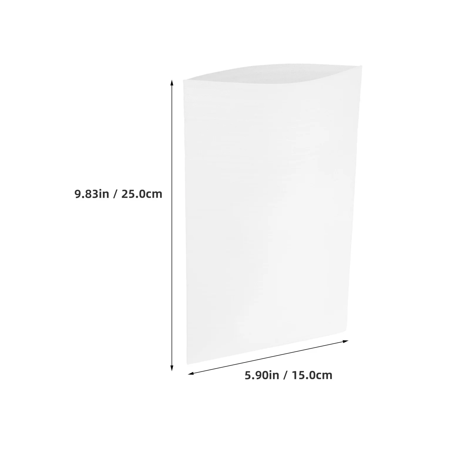 100 قطعة من مادة رغوة التعبئة والتغليف الرغوية شديدة التحمل للأطباق والأكواب والأطباق ووسادة حماية الزجاج للشحن و #5
