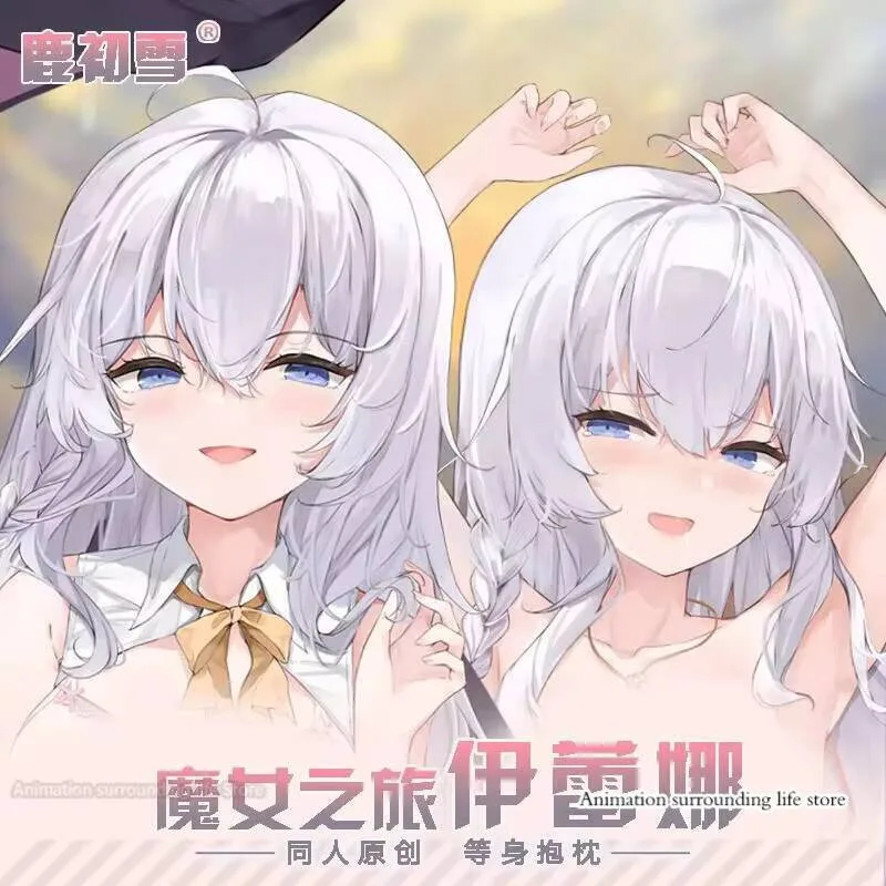 

Ведьма Блуждающая Путешествие Элейны Аниме Dakimakura sarung bantal dua sisi cetak pas badan sarung bantal дропшиппинг