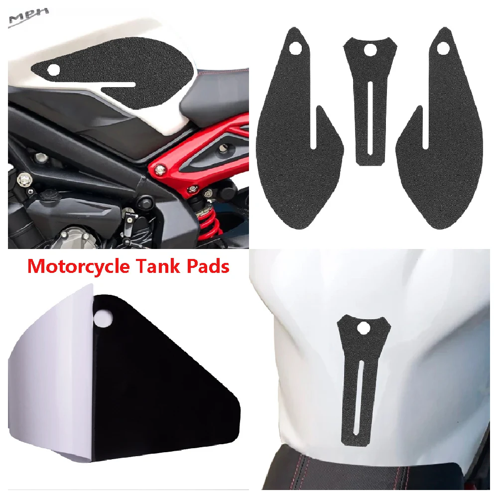 Fits for Triumph Daytona 675 675R Street Triple 765 R RS S ABS 2013-2022 Motorcycle TankPad FuelTank Side Knee Anti Slip Pads