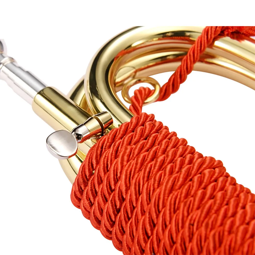 Correa para Instrumento Bugle en Sib, para Instrumento de Viento Metal, Fabricación Fina, Detalle de Flecos, Ajuste Perfecto, Fijación Segura