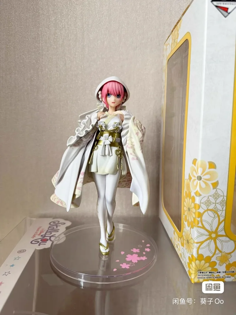 

The Quintessential Quintuplets Anime Figure Nakano Ichika Nino Miku Yotsuba Itsuki Kawaii Model Desktop Decoration Kids Toy Gift