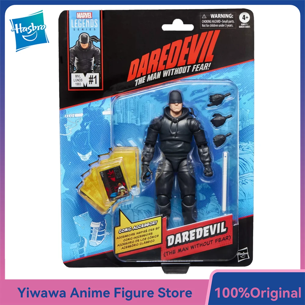 

Оригинальная НОВАЯ серия Hasbro Marvel Legends Daredevil (Daredevil: The Man Without Fear), 15 см, красивая экшн-фигурка из комиксов, модель игрушки