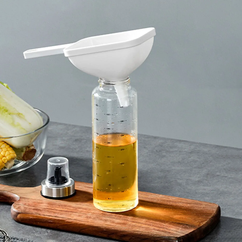 

3Pcs Large Reusable Funnel Funnel PP Kitchen Wear Resistant Canning Jar Daily Use Wide Mouth Flask Tool