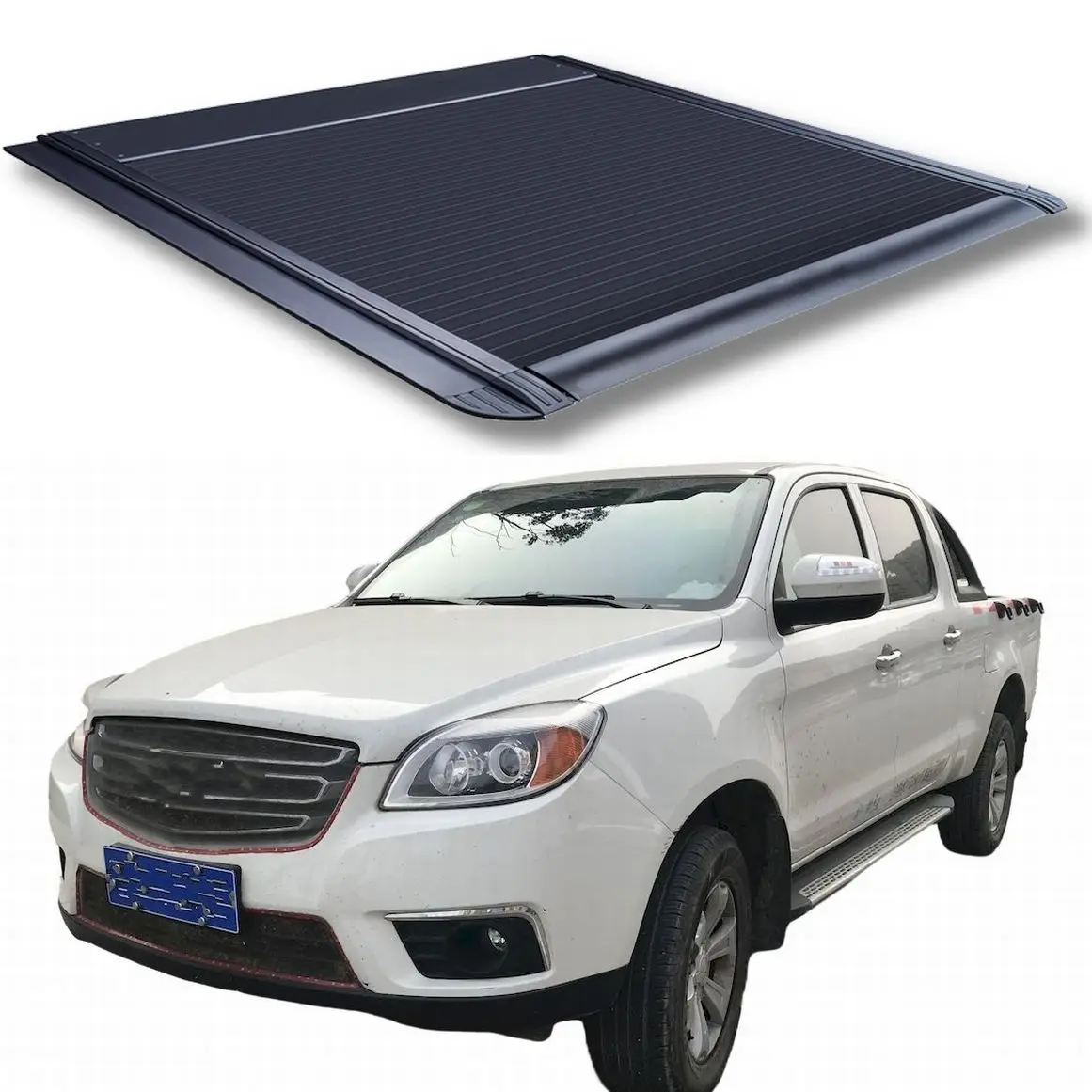 Pickup Truck Exterior Accessories Electric Roller Lid Retractable  Bed Covers For JAC Shuailing T6/T8