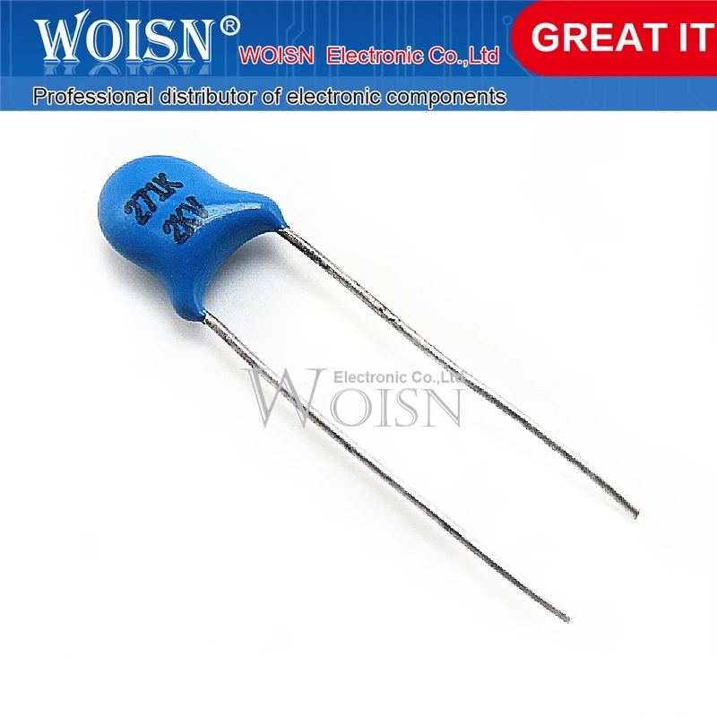 10PCS 2KV 271 blue high voltage ceramic capacitor 270PF 2000V foot distance 7.5mm P7.5mm high quality capacitor