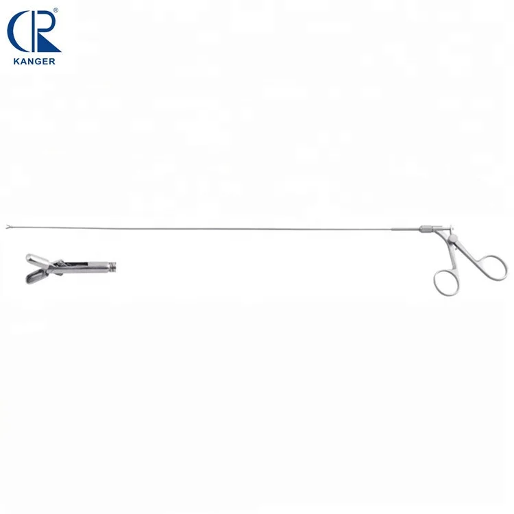 Gynecology Surgical Instruments 2mm Biopsy Flexible Foreign Body Serrated Forceps,Scissors For Hysteroscopy Sheath