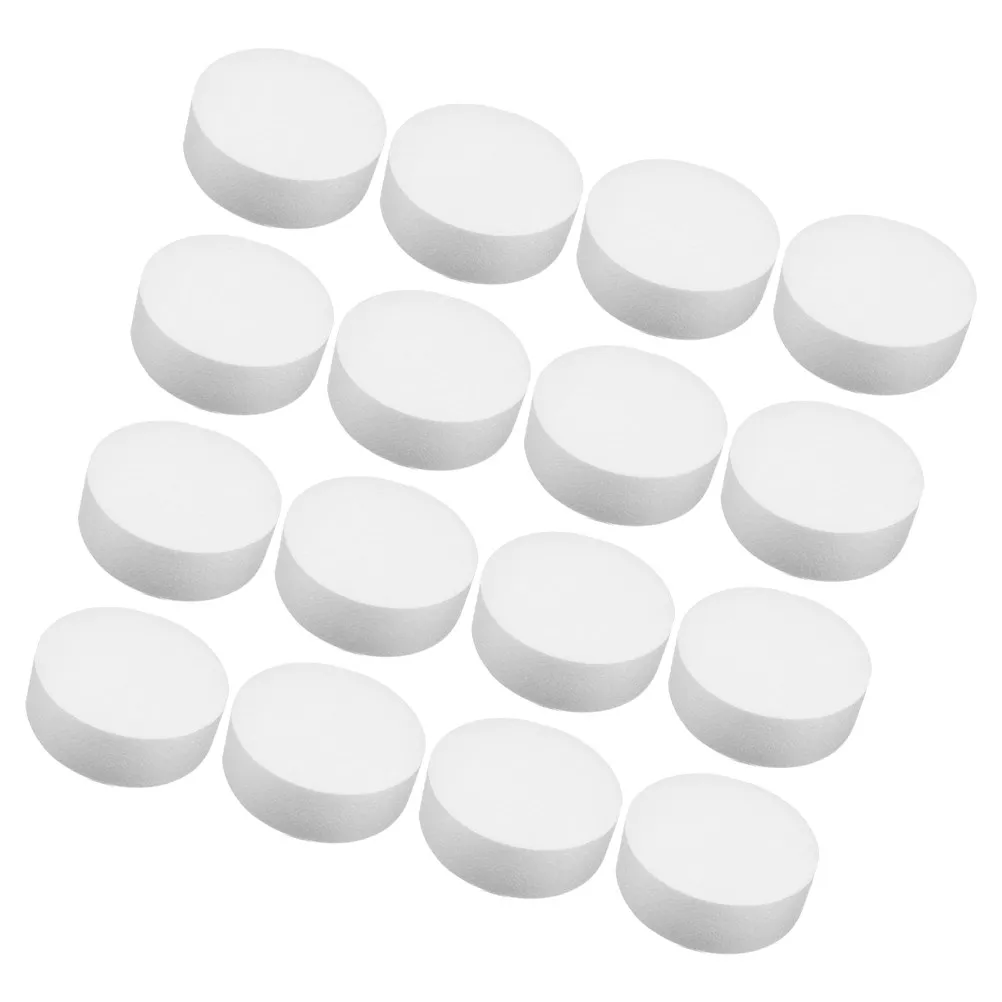 

16 шт. круглых пенопластовых цилиндров, белые пенопластовые блоки для поделок, флористических композиций, проектов, контейнеры для цветочных композиций