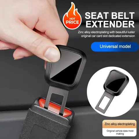 Universal Seat Belt Buckle Extender for Honda BMW Audi Jeep - Car Truck SUV Safety Belt Clip Extension Accessories