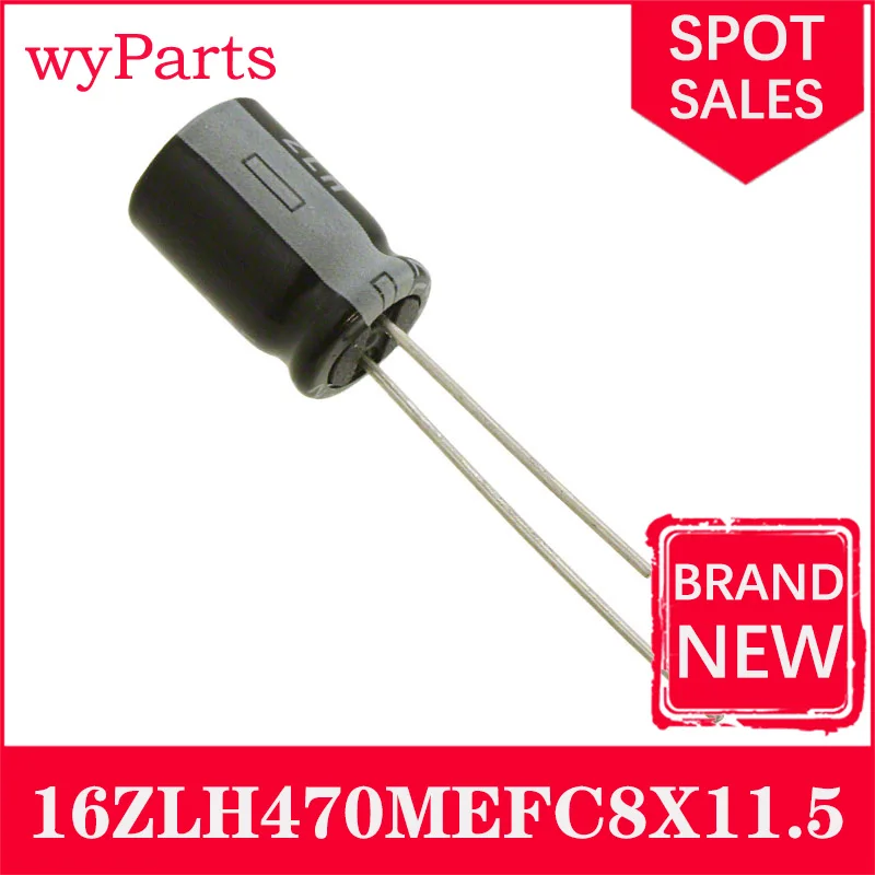 50 buah/lot CAP ALUM baru 470UF 20% 16V RADIAL TH