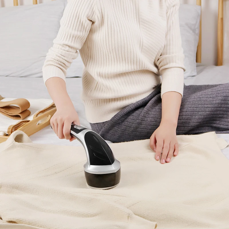 Máquina removedora de pelusas de 2000mAh, recortadora de bolas de pelo, Afeitadora eléctrica de ropa, máquina de bolas de afeitar USB de 5 velocidades, 15W