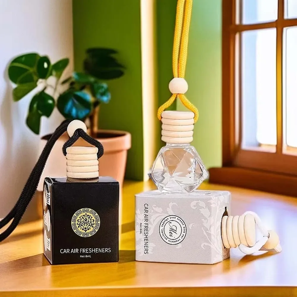 

Long-Lasting Car Air Freshener Hanger - Mild Scent Perfume Ornament - Refreshing Scented Decor & Gift Idea